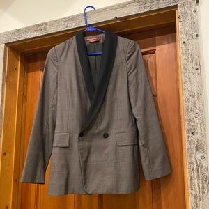 Comptoir Des Contonniers blazer-gray & black